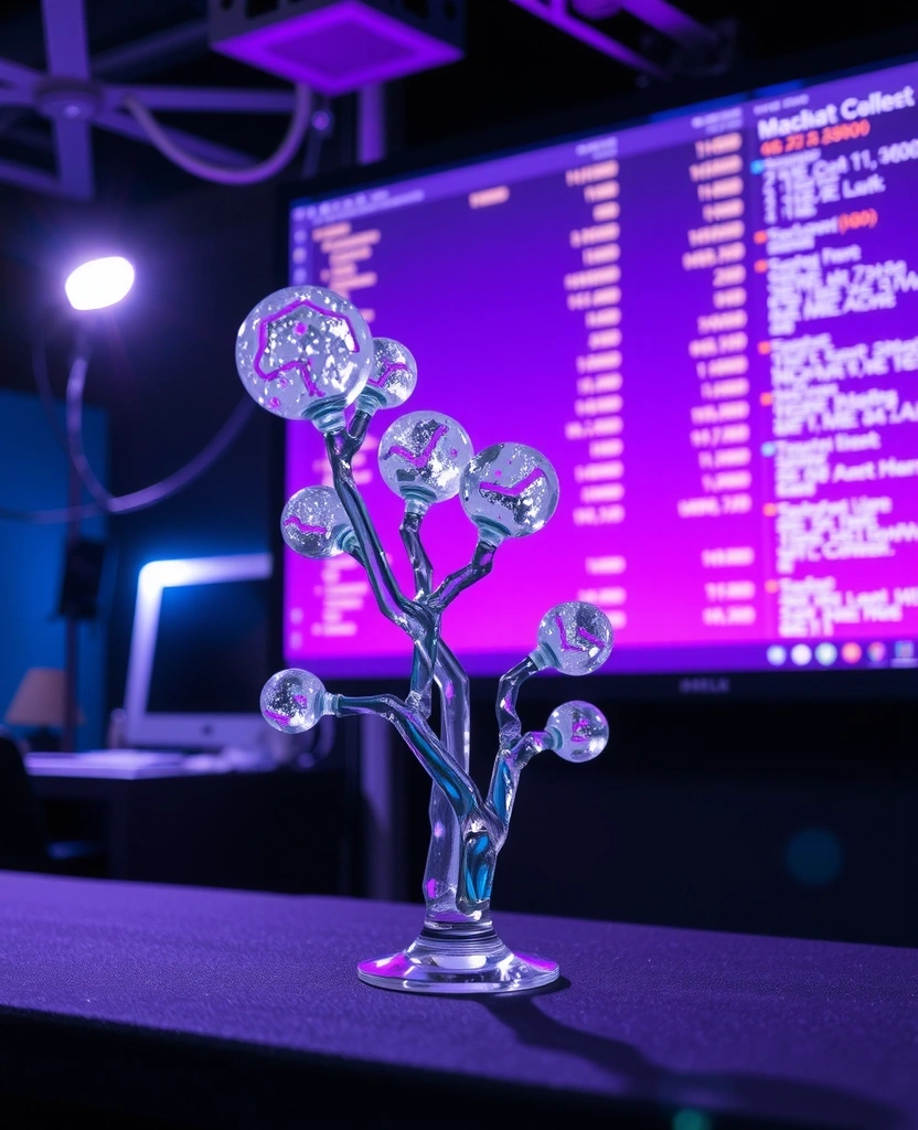 Data visualization conceptual art